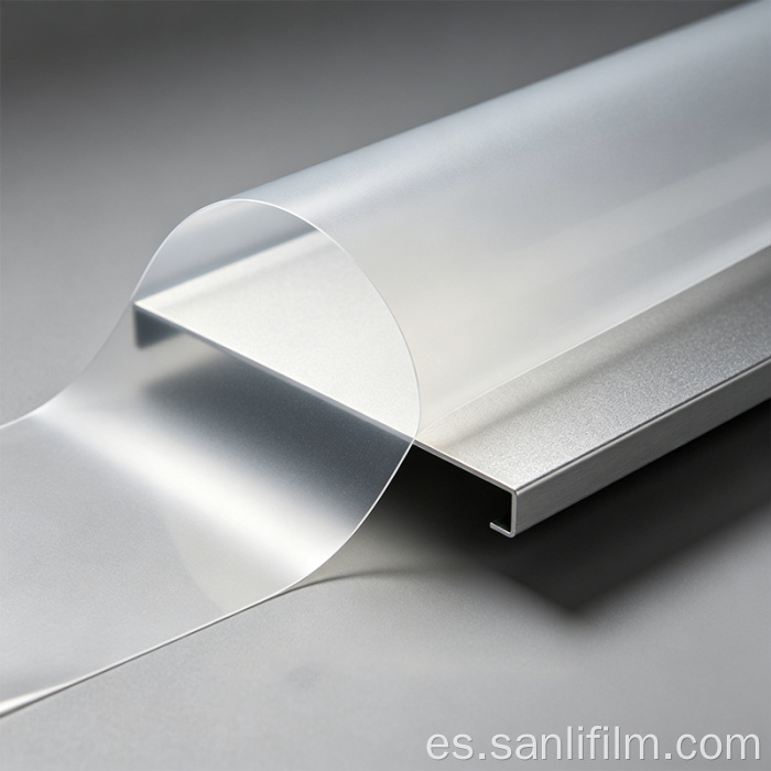Película antirrayas para aluminio